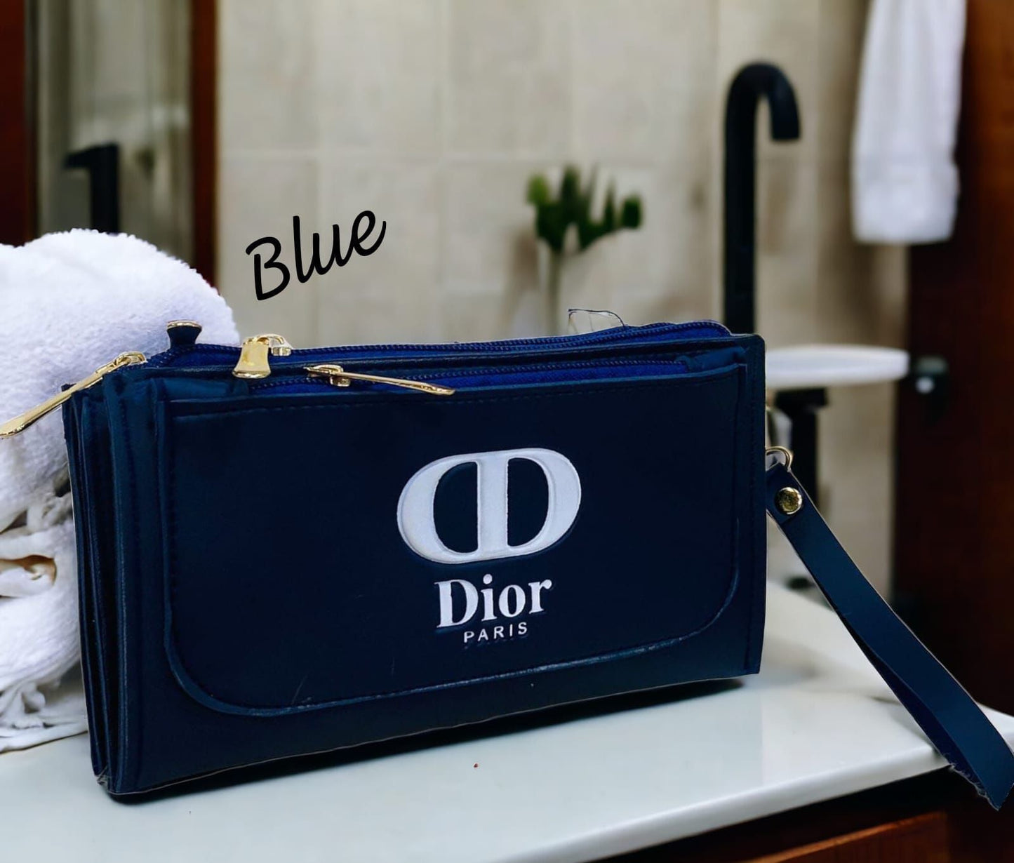 Dior 4 Zipper Luxury Wallet