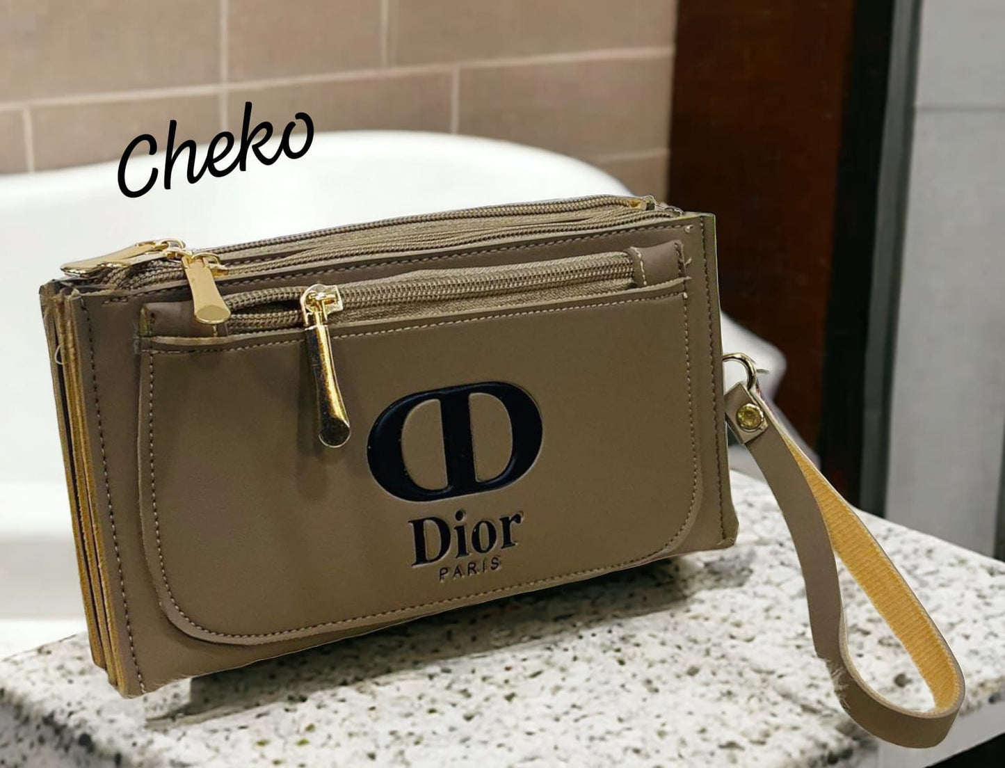 Dior 4 Zipper Luxury Wallet