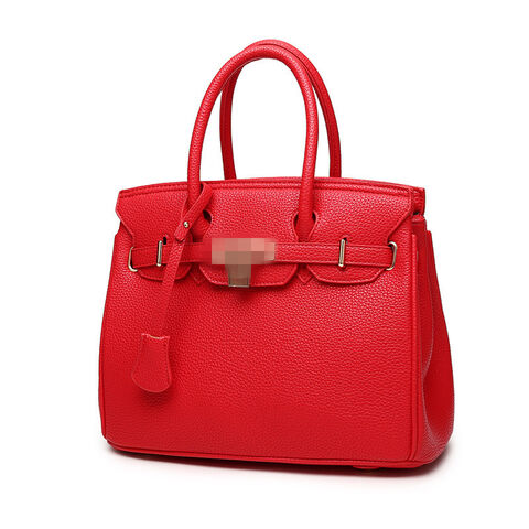 Fashion Lichee Platinum Handbag For Women